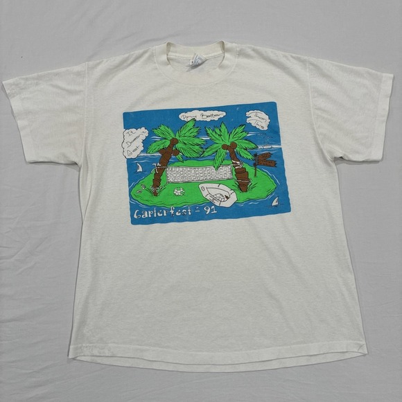 Single Other - Vintage‎ 1991 University Of Toledo Carterfest T-Shirt XL 90s Single Stitch USA